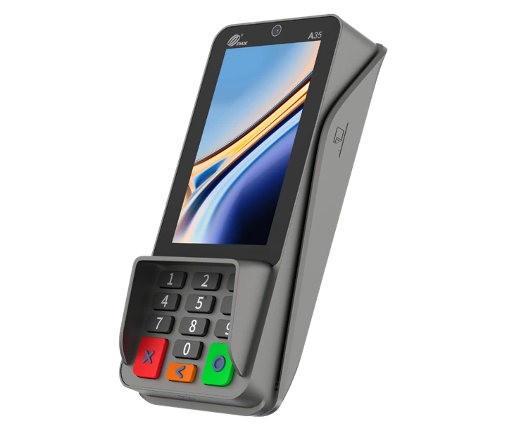 Terminal de paiement A35 POS avec écran tactile et clavier